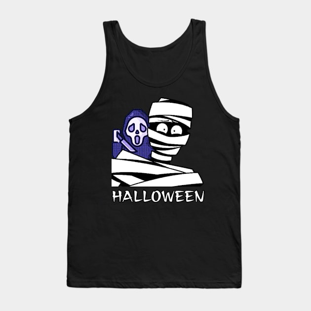 Halloween Boo Tank Top by Trend 0ver